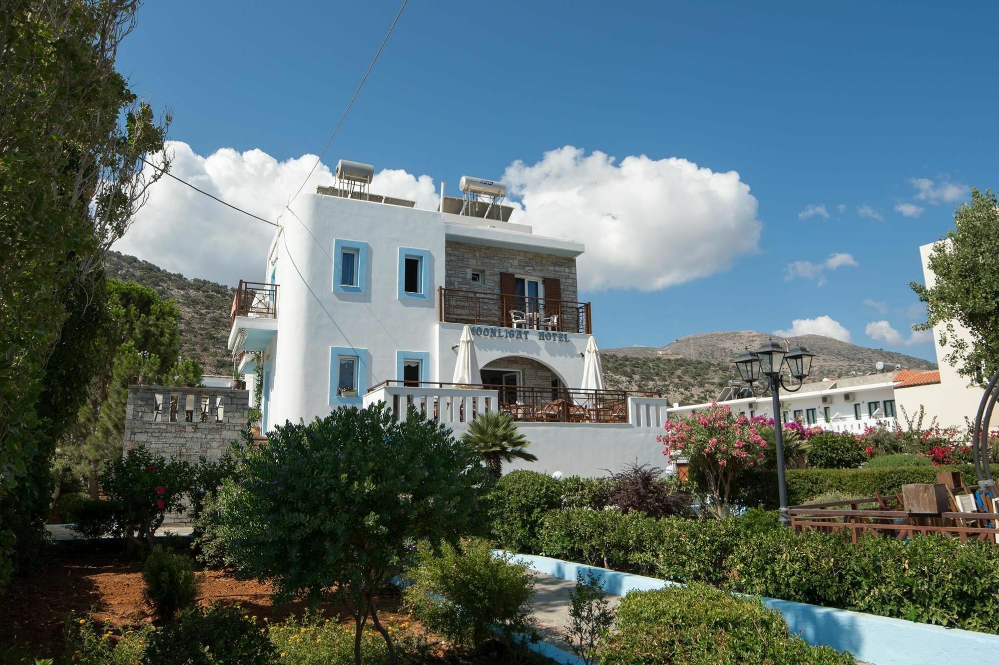 Moonlight Hotel Stalida Bagian luar foto