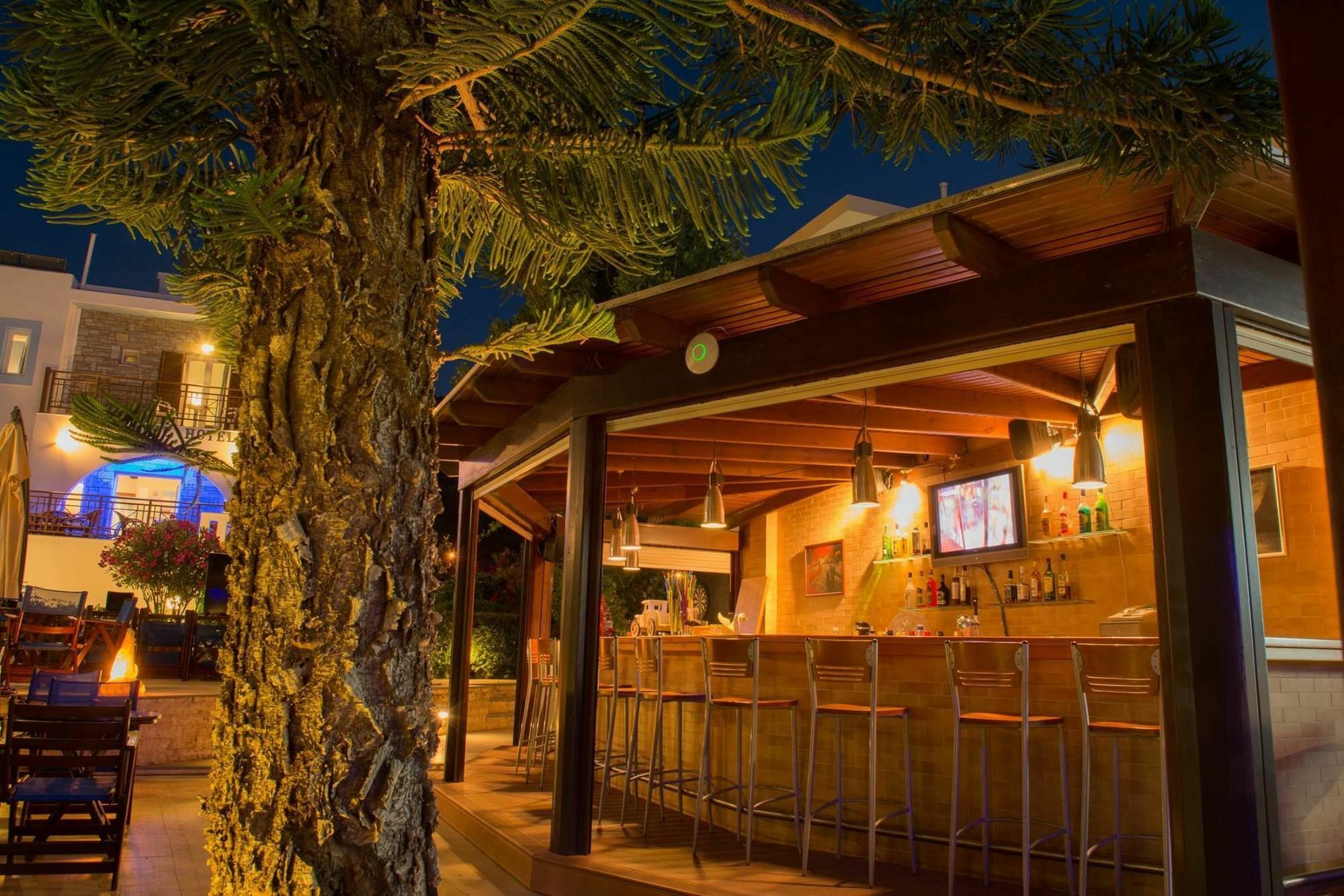 Moonlight Hotel Stalida Bagian luar foto